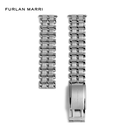 Furlan Marri瑞士复古五珠链带精钢快拆表带