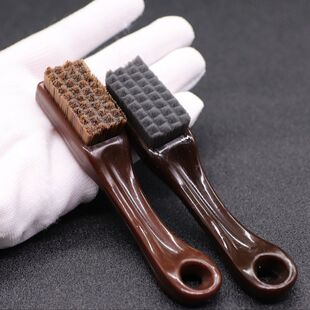 文玩核桃包浆上色全套便携工具棋格琥珀柄万毛刷不掉毛迷你神器