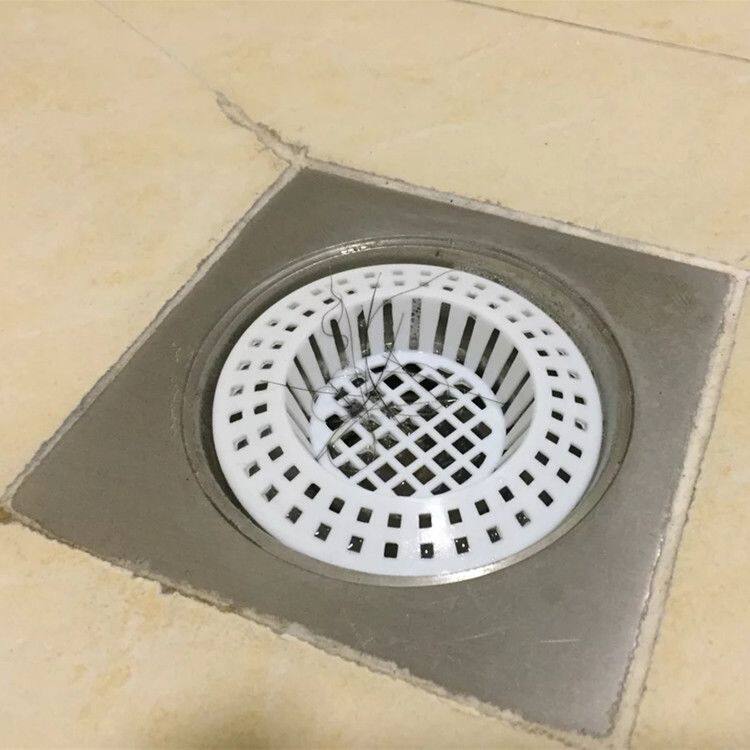 浴室下水口水槽塑料隔渣网隔头发排水口防堵塞地漏过滤网