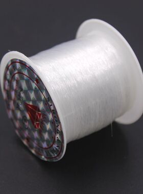 鱼线串珠无弹力鱼线的透明鱼丝线手工diy编织线串珠戒指线项链绳