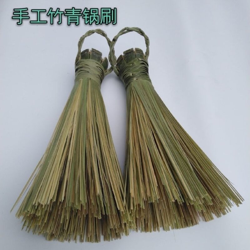 长柄竹制商用家用清洁刷锅神器餐饮后厨耐高温防粘防烫厨房除垢锅