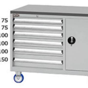中国天钢TANKO工具车带耐磨桌面工位柜ELS-276MF