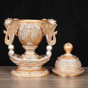 现货2024龙年李居明吉祥物东方催财大奖杯摆件客厅办公室一白招财