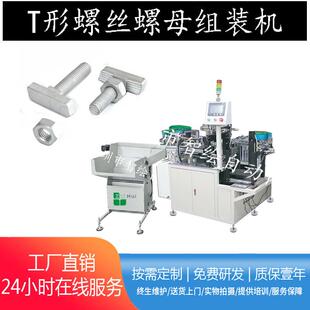 非标自动化哈芬槽T形螺栓组合装配机螺丝卡扣自动螺母拧紧设备