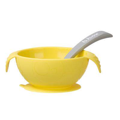 澳洲b.box带勺吸盘碗防摔训练碗bbox防滑辅食碗儿童餐具