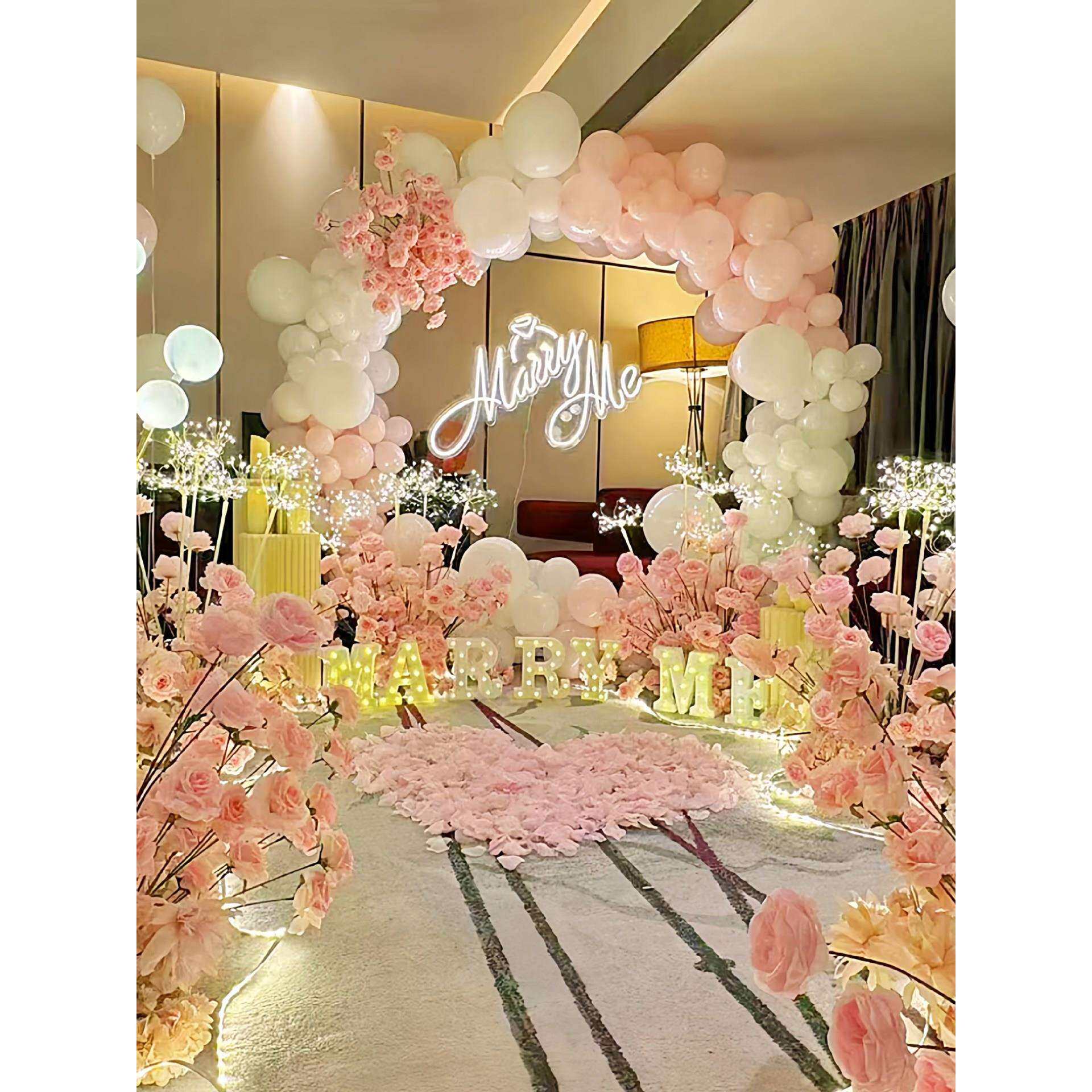 led霓虹灯Marryme灯牌求婚灯求婚氛围道具发光暖光白光婚礼