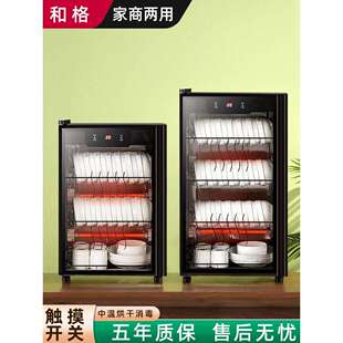 和格消毒柜家用小型2025新款立式台式桌面饭店餐饮具碗筷商用