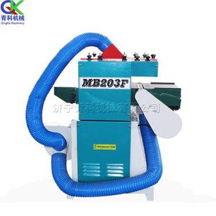 双面高速压刨床小型台式木材抛光机三进两出结构木材刨削机