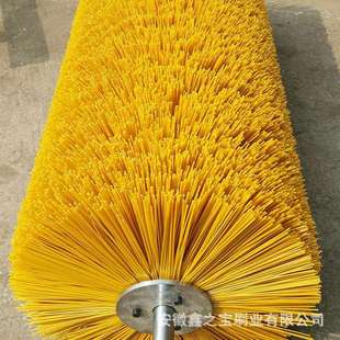 扫雪刷环卫扫雪车毛刷清扫机滚筒毛刷尼龙塑料丝扫雪刷辊扫路刷