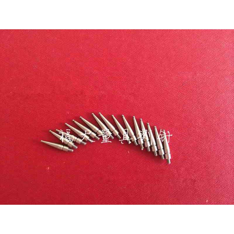 三丰103017 杠杆百分表钨钢测针探针千分表测头小较表针1.0×14.7