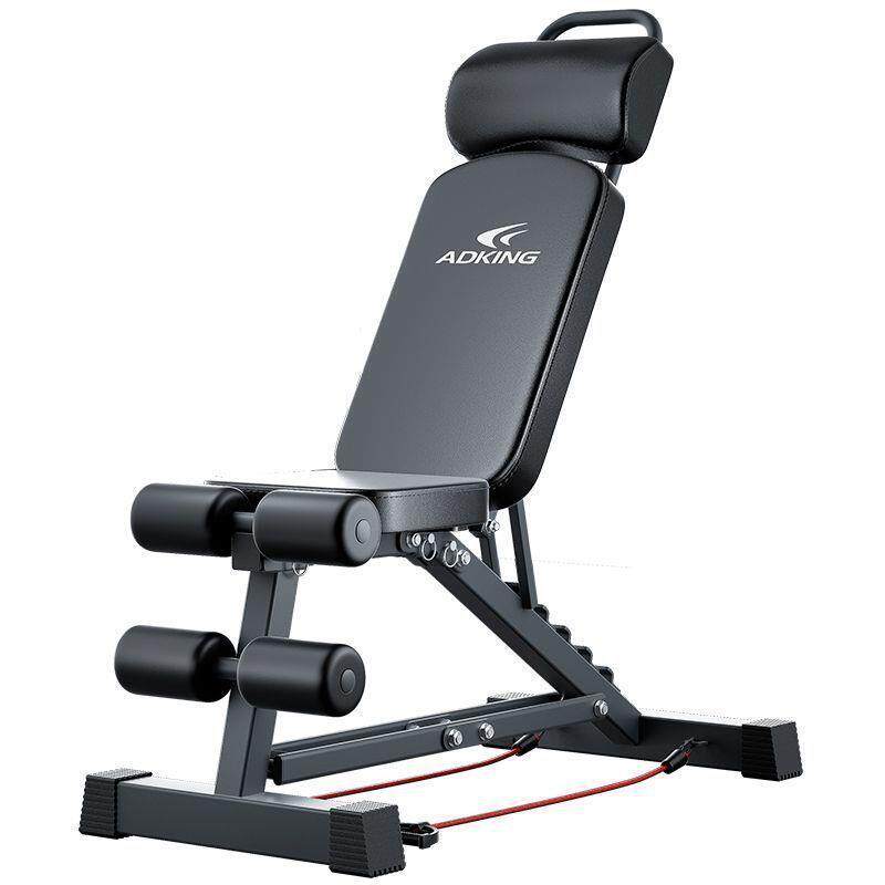 哑铃凳家用仰卧起坐器材辅助杠铃飞鸟多功能折叠胸肌练肩器材