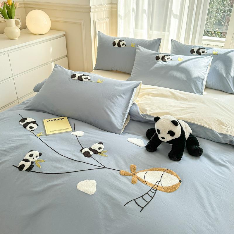 卡通小清新七件套床上用品被褥被子全套一整套宿舍六件套