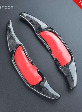 适用奔驰AMG款A45CLA45C63E53GLA45锻造方向盘换挡拨片贴改装加长