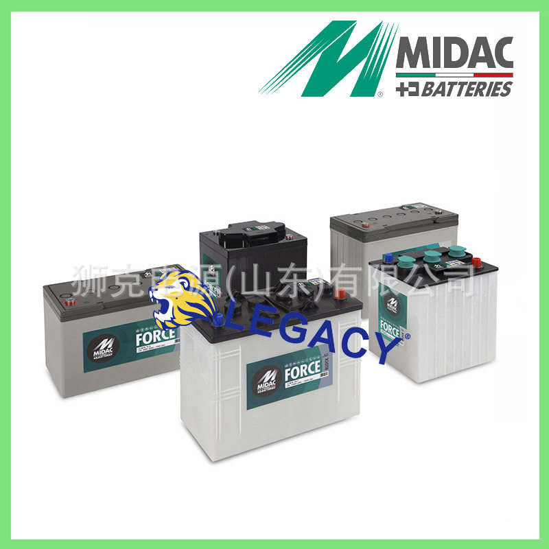 意大利MIDAC蓄电池12MFB34G、12MFB50G、12MFB63G电瓶