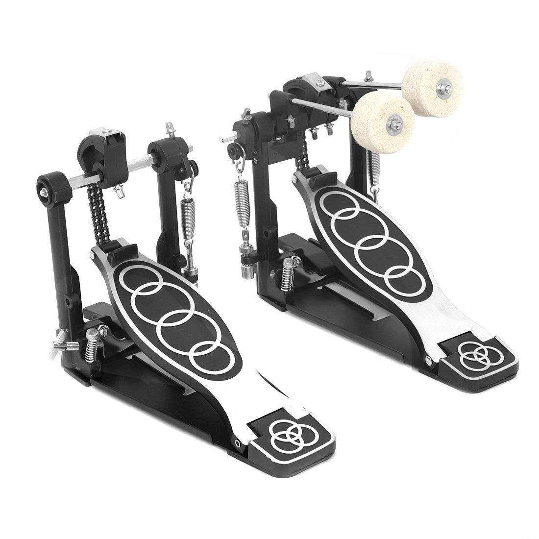 架子鼓双踩锤爵士鼓双踩踏板学生练习演奏双链踩锤双踏乐器配件