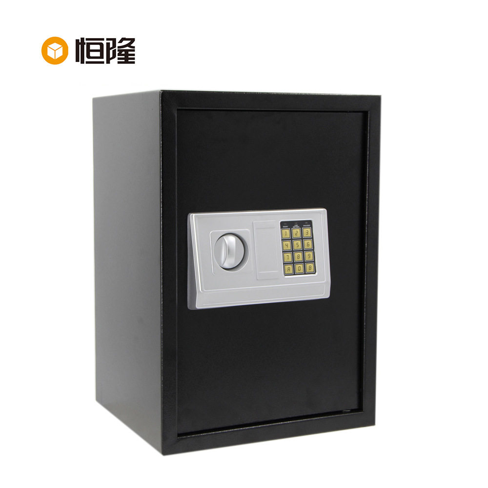 恒隆厂家直供量大另议全钢办公用保险箱电子密码双层保险箱保险柜