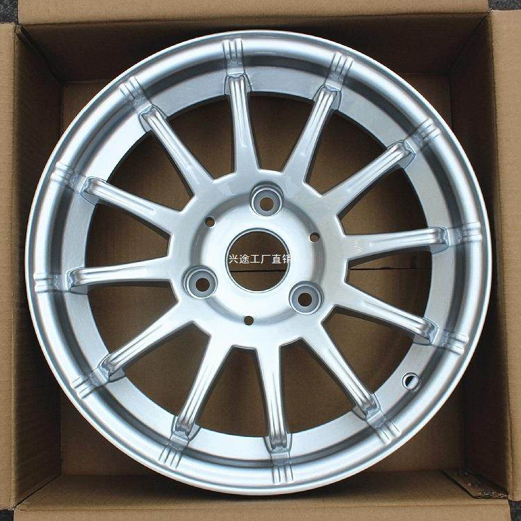 适用奔驰斯玛特SMART轮毂15寸斯玛特原装款铝合金钢圈3孔15寸前后