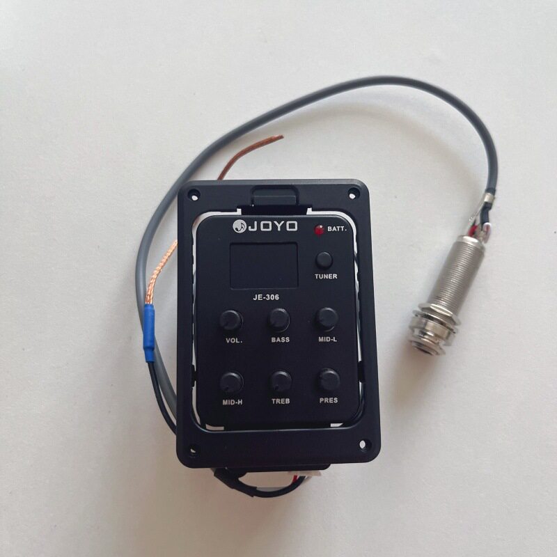 JOYO卓乐 JE-306 JE-307 带校音功能的5段EQ 吉他拾音器 效音器