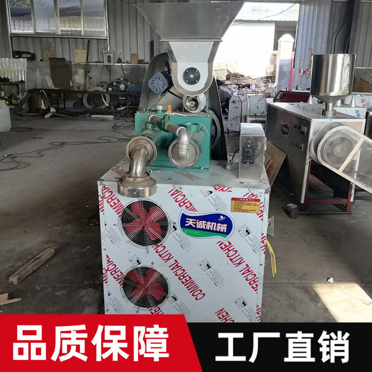天诚牌多功能自熟面条机东北风味小吃冷面机器加工视频