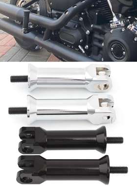 哈雷软尾司令Softail Slim街霸streetbob脚踏总成后脚踏支架18-20