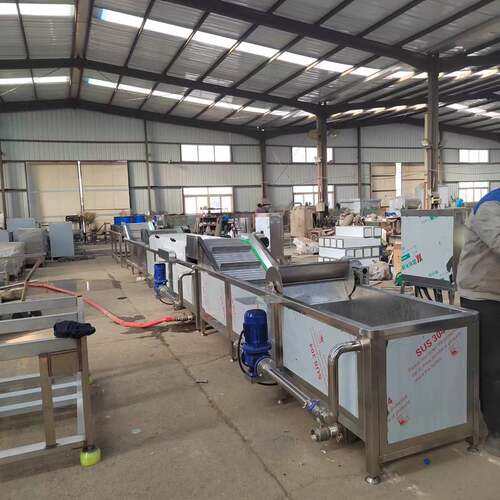 肉类加工流水线设备鱼丸鸡肉丸子加工机器蒸汽加热蒸煮线厂家