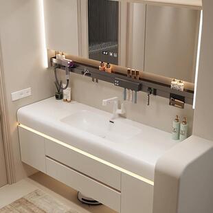 卫生间2025新款浴室柜组合可丽耐一体陶瓷洗手脸盆厕所洗漱台