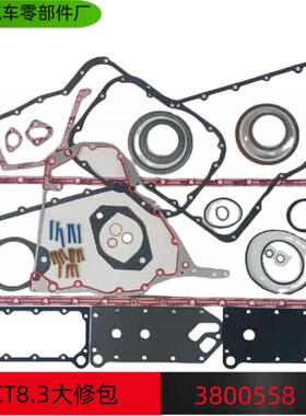 康明斯6CT83下修理包工程机械发动机修理包密封垫3800558