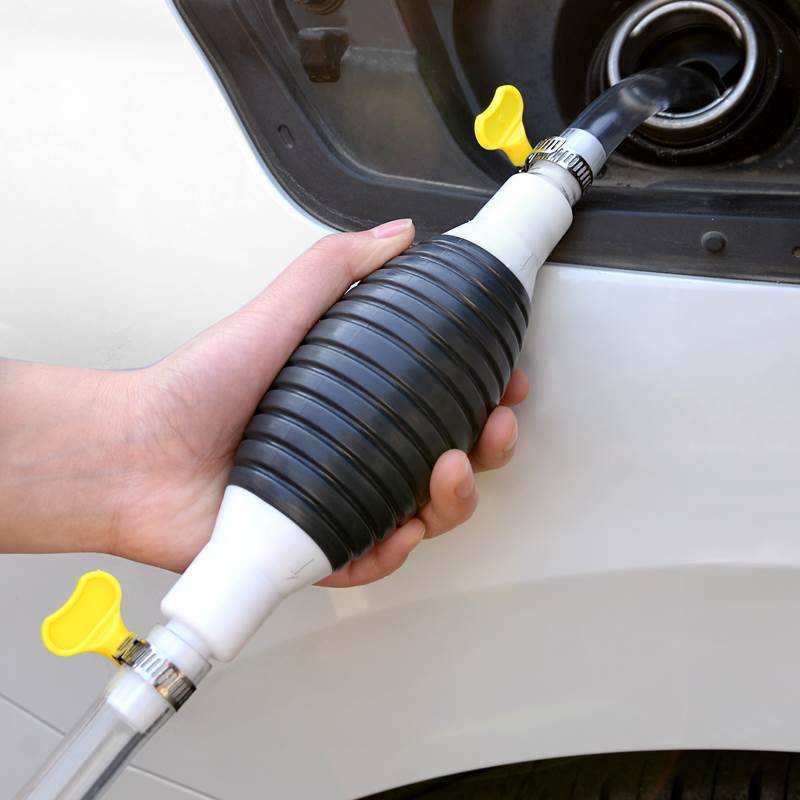 手动抽油器吸油管柴油自吸油抽子塑料抽油神器家用抽油泵倒油抽水