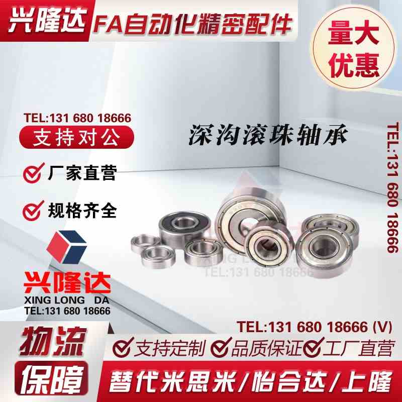 深沟滚珠轴承B6704ZZ/B6804/B6904/B6004/B6204ZZ/B6304ZZ