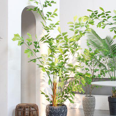 仿真绿植盆栽鱼尾葵北欧客厅大型室内落地植物酒店大堂会所装饰假