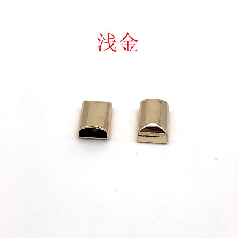金属拉链尾夹配件5号尾部金属带扣拉链尾扣拉链配件diy配螺丝拉尾