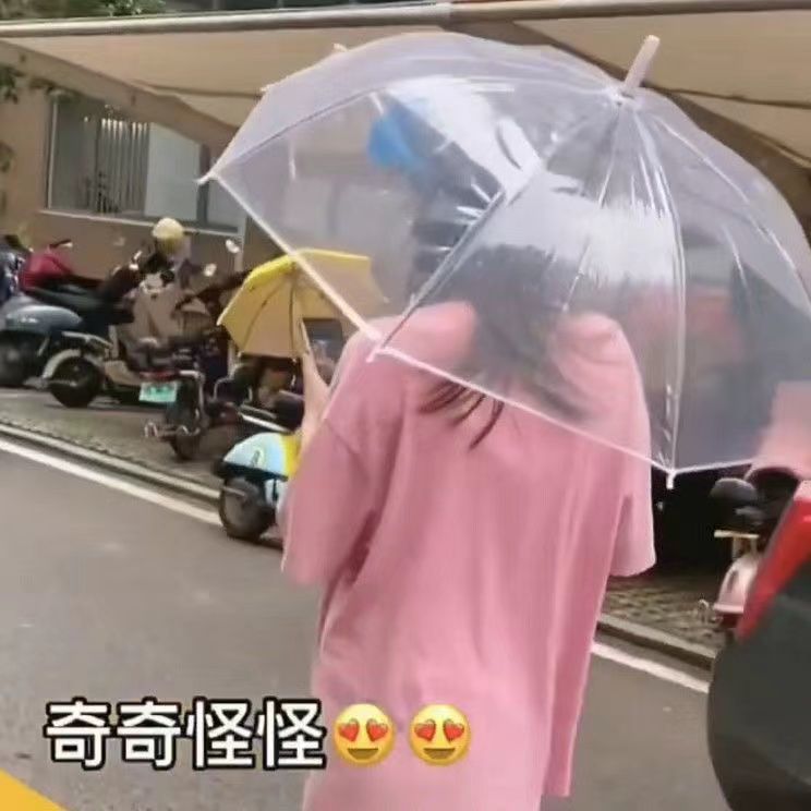 迷你机车防晒小雨伞电动车导航手机支架ins风防雨遮阳小型置物架