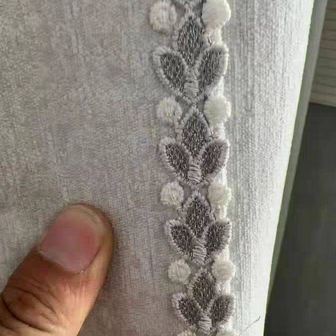 2.3宽法式水溶蕾丝新款公主窗帘花边轻奢卧室立侧边拼接辅料
