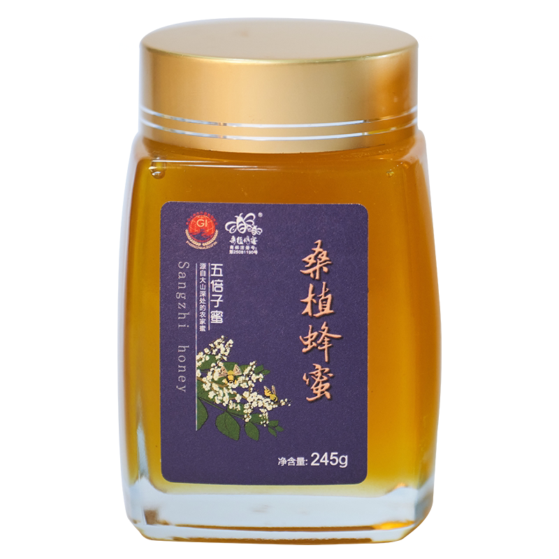 桑植蜂蜜五倍子蜜中蜂蜜土蜂蜜大山深处好蜜245克装