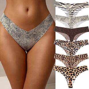 5 Women Seamless Crotch Shell Shape Underwear Comfortable