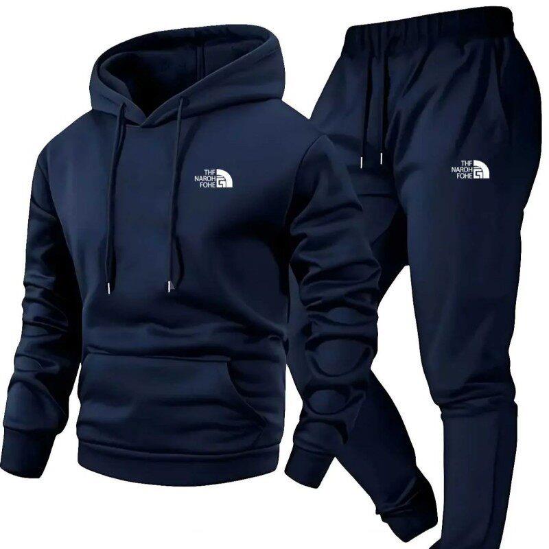 Men's Hoodie Sweatpants Jacket Comfortable Stylish图片