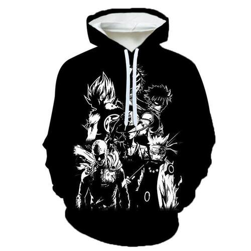 Men Attack Titan Survey Corps Printed Zipper Hoodie Tops
