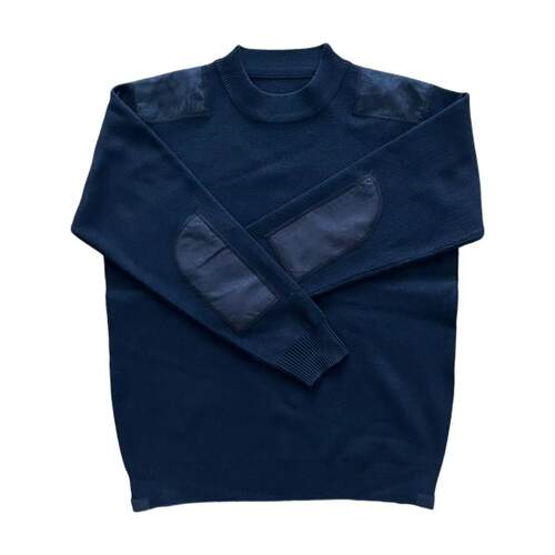 Issued German Blue Commando Sweater, Soft Warm for Casual