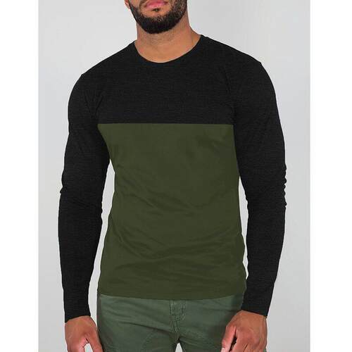 Men Casual Sleeve Shirt Colorblock Fashionable Versatile