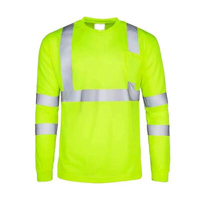 visibility longsleeve tshirts reflectors multiple colors