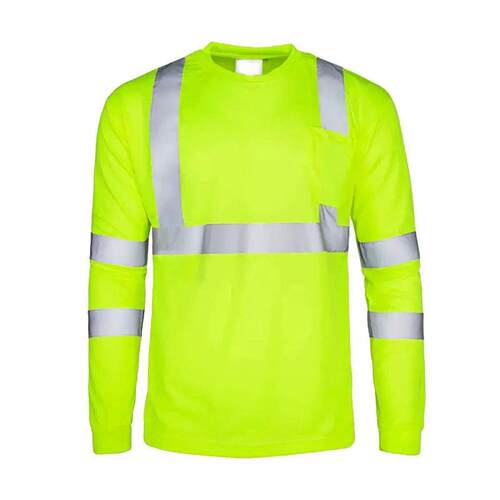 visibility longsleeve tshirts reflectors multiple colors