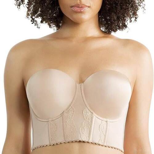 Elissa P50116 Women Non slip Bust Figure Supportive Seamless
