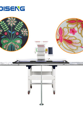 厂家价格大幅面单头电脑绣花机帽绣机 1 Head Embroidery Machine