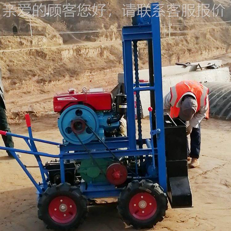 柴土机 沟夯槽砂土打油夯JZ-400机 柴油自机走式打夯 工地建筑夯