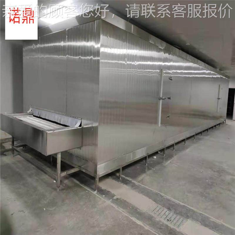 水速冻机 扇贝肉低温冻机NGC冷器厂 隧道速冻挂冰机盐式 板带速冻