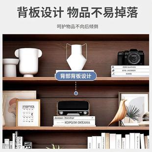 书架落地置物架简易展示柜置物柜分层货架客厅柜子储物柜家用书柜