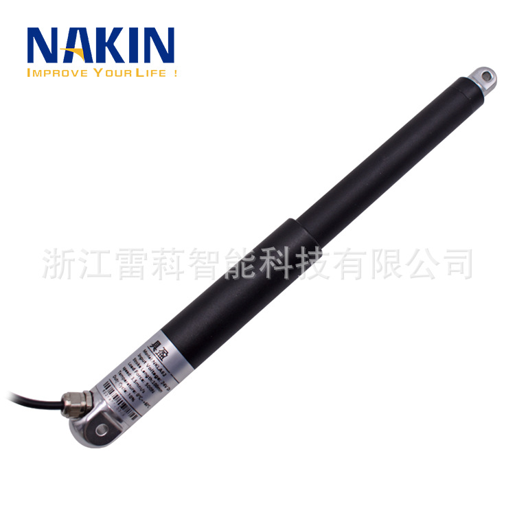 NAKIN防水管状 户外用直线笔式电动线性驱动器 行程电动推杆