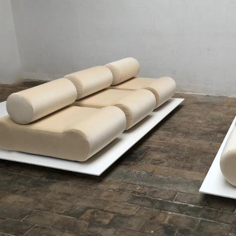 北欧创意ins轻奢风网红单人沙发椅设计师酒店工作室懒人休闲展厅
