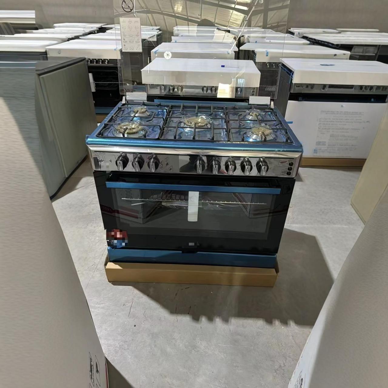 五5气烤箱900宽长燃然气灶炉具连体直立式带烤箱头现货1件起发卖