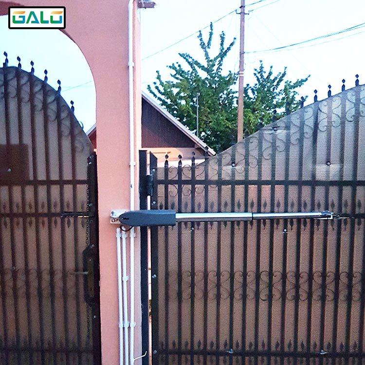 GALO平开门电机开门机一体机电动遥控平开对开别墅门电机app控制